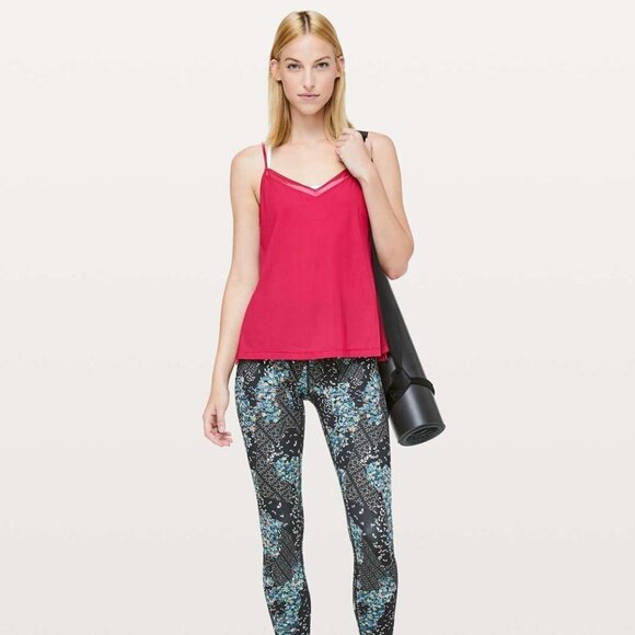 Lululemon Final Count Tank Ruby Red Size S - Picture 13 of 15